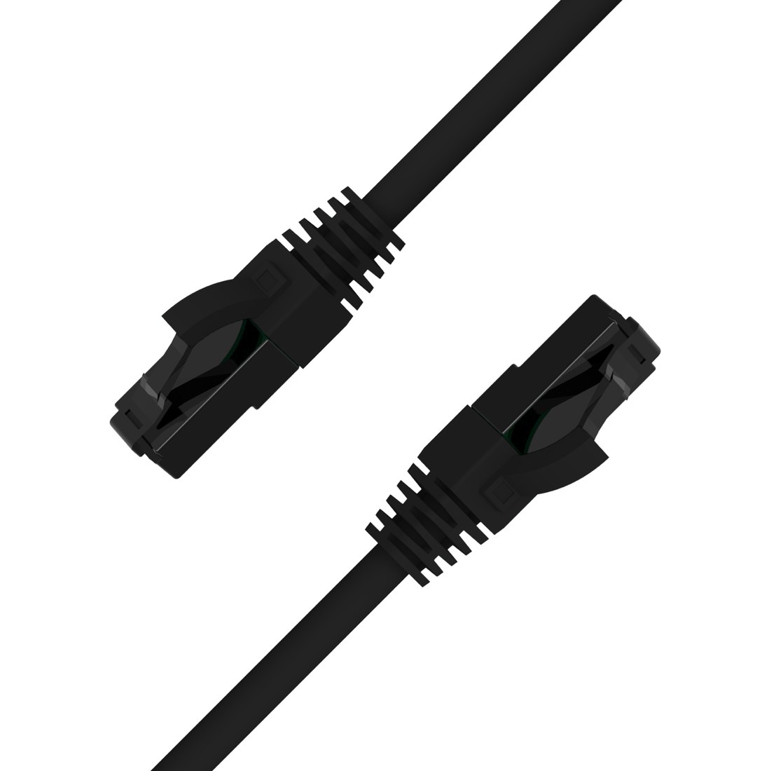 All-Black TPE CAT.6 U/UTP 24AWG Patch Cable