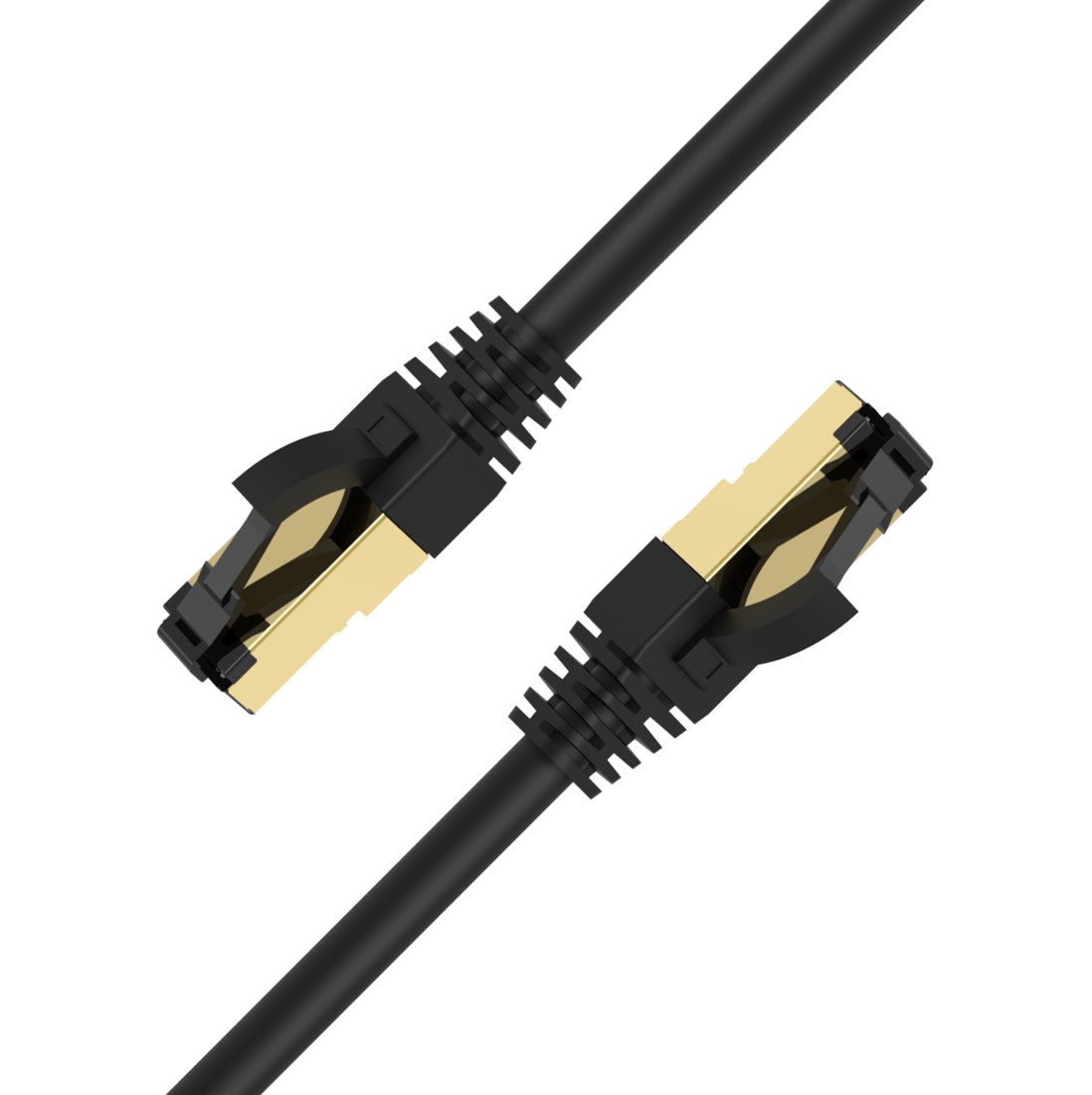 All-Black TPE CAT.7 S/FTP 26AWG Patch Cable