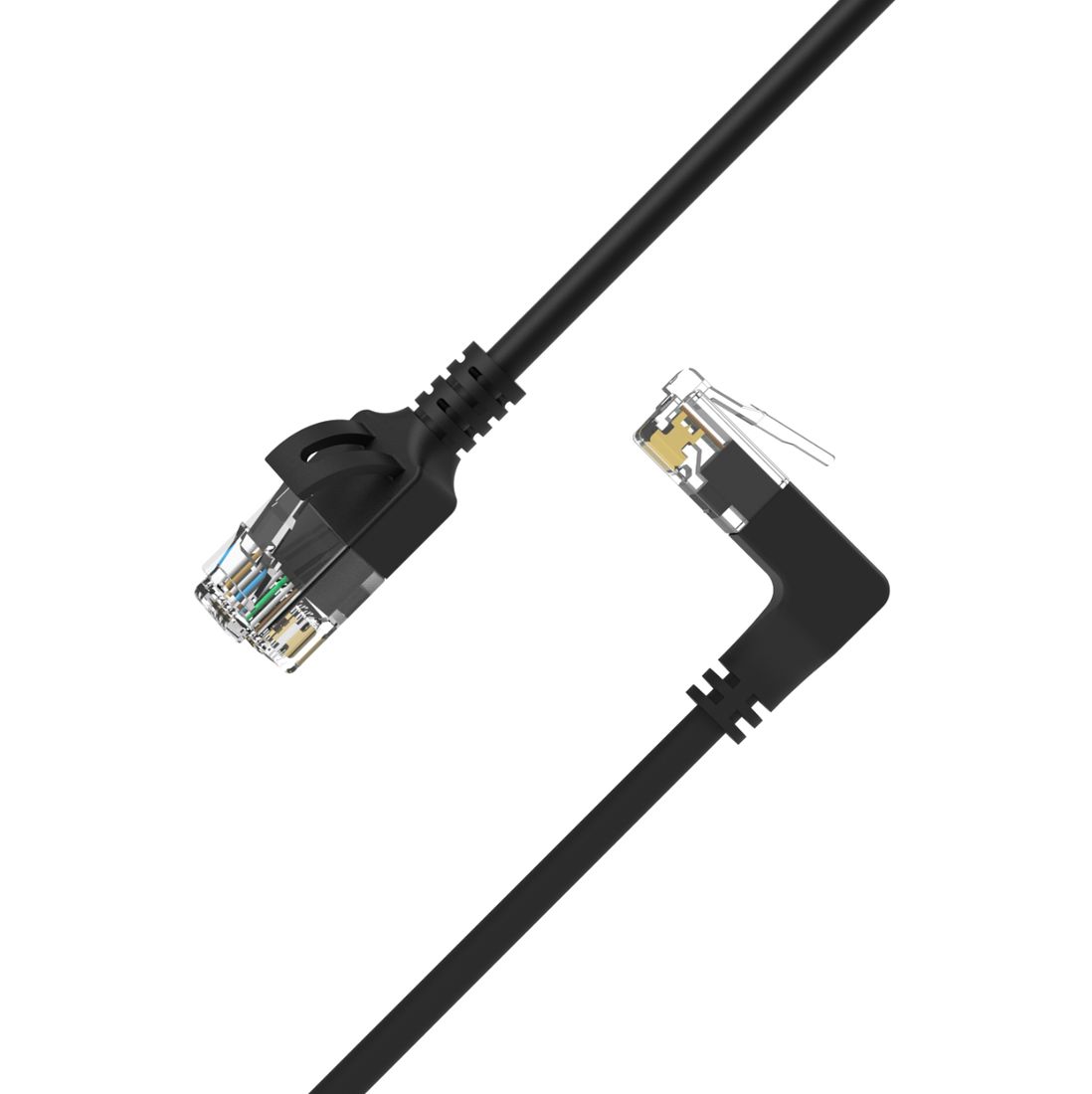 Multi-angle patch cord boot