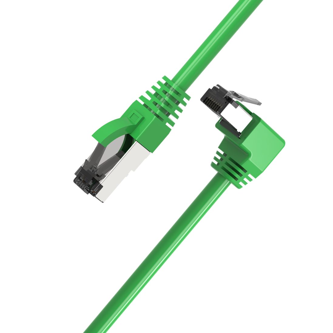 Cat8 multi-angle patch cord